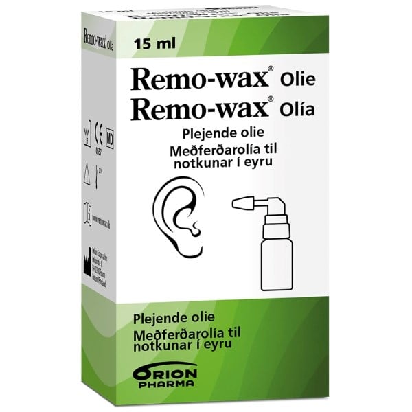 Remo-wax olie ørespray