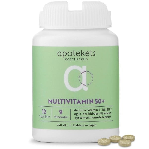 Apotekets multivitamin 50+