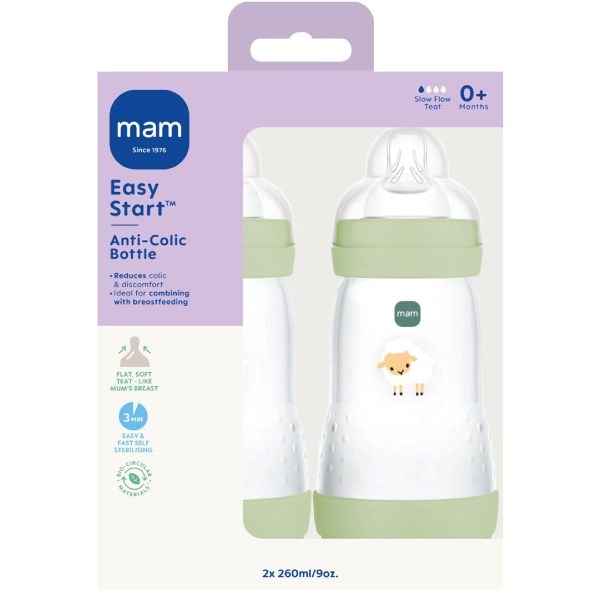 MAM Easy Start anti-colic bottle green MAM Easy Start anti-colic bottle green