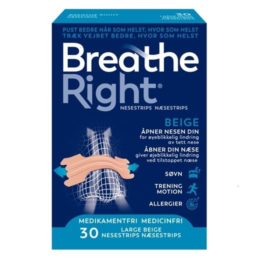 Breathe Right næsestrips