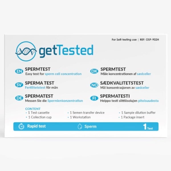 GetTested spermtest