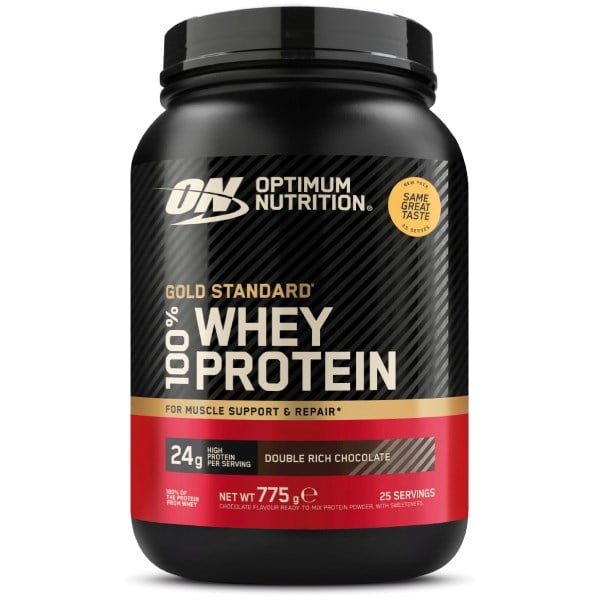 Optimum Nutrition gold standard 100% whey protein double rich chocolate