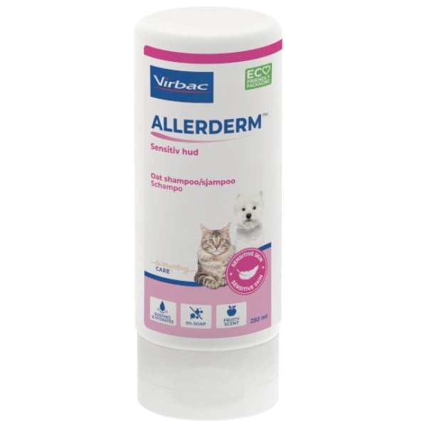 Virbac allerderm shampoo sensitiv hud