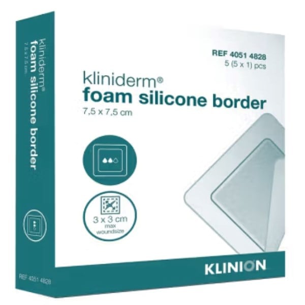 Kliniderm foam silikone border Kliniderm foam silikone border