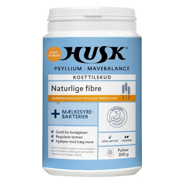 HUSK psyllium mavebalance mælkesyrebakterier
