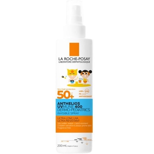 La Roche-Posay Anthelios uvmune 400 kids invisible spray spf 50+