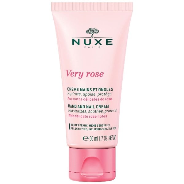 Nuxe Very Rose hand and nail cream