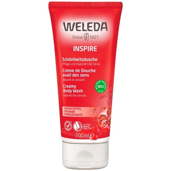 Weleda pomegranate creamy body wash