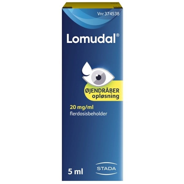 Lomudal øjendråber Lomudal øjendråber