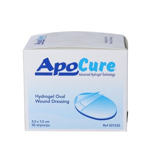 Apocure hydrogel oval