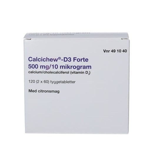Calcichew-d3 forte 2care4