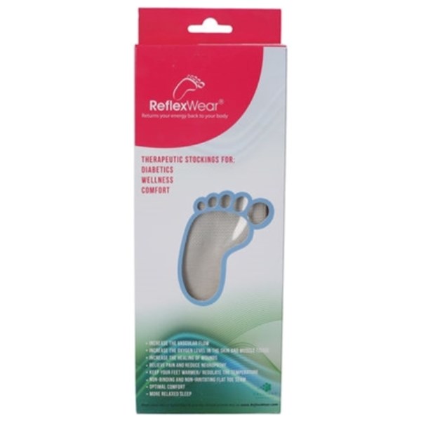 ReflexWear diabetes & comfort strømpe natur