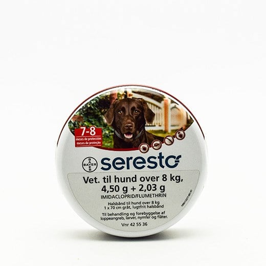 Seresto vet. halsbånd til hund over 8 kg Orifarm
