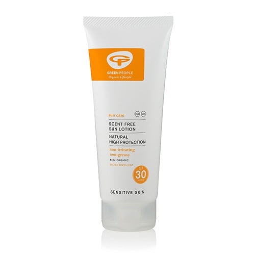 Green People scent-free sun lotion spf 30