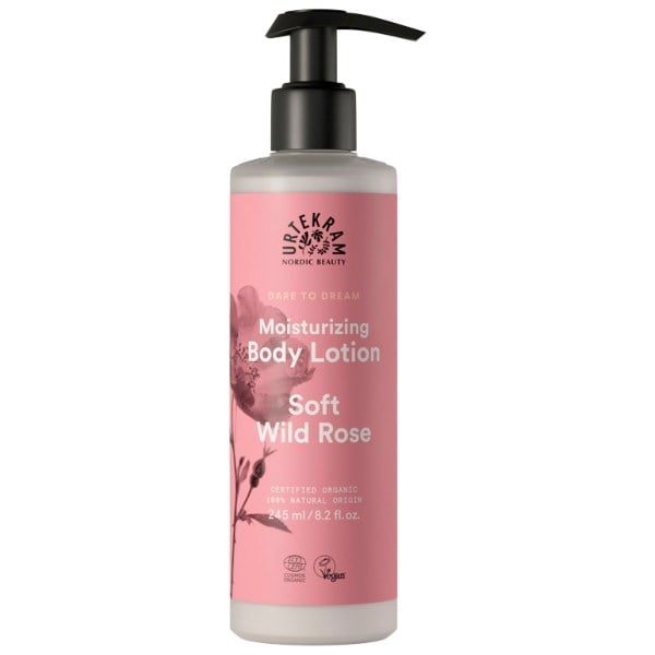 Urtekram Soft Wild Rose moisturizing body lotion