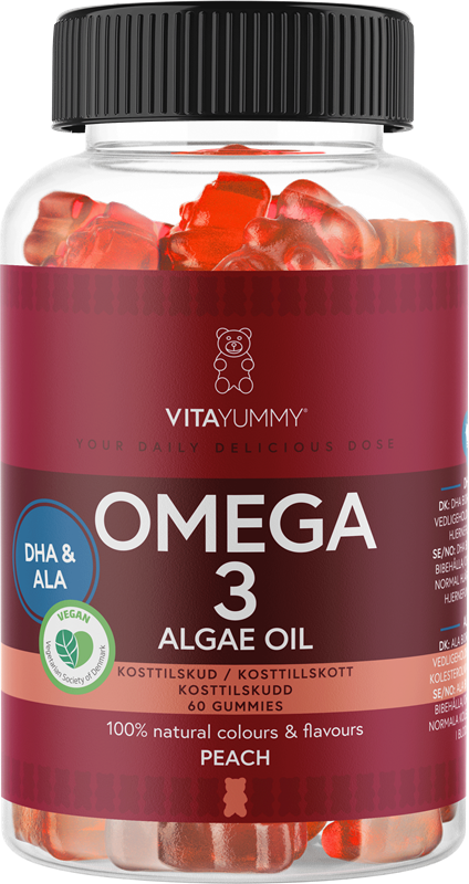 VitaYummy omega 3 peach