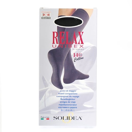 Solidea relax unisex cotton 140d sort m