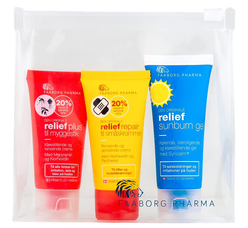 Faaborg Pharma relief rejsetaske