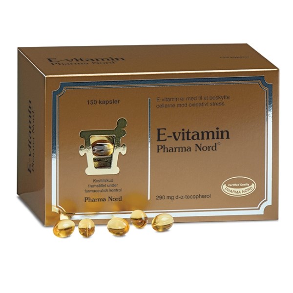 Pharma Nord E-vitamin kapsler 290 mg