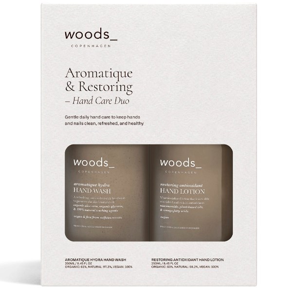 Woods Copenhagen aromatique & restoring hand care duo gaveæske