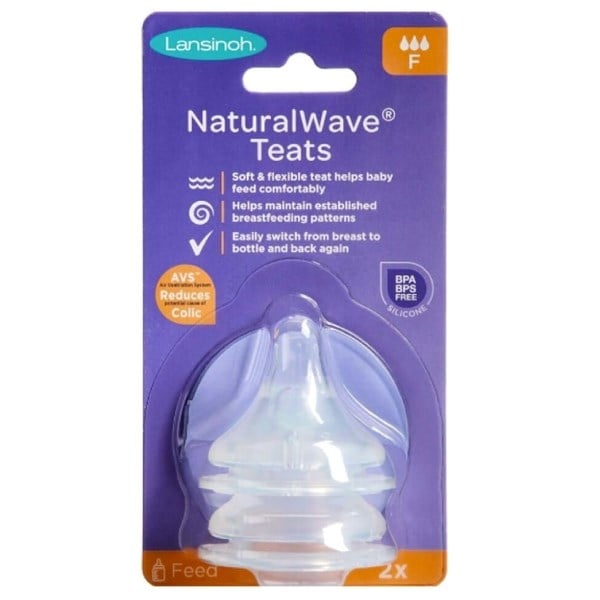 Lansinoh naturalwave flaskesut fast flow Lansinoh naturalwave flaskesut fast flow