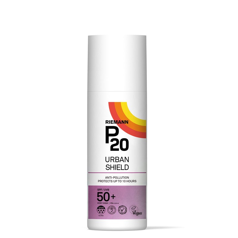 Riemann P20 urban shield SPF50+ - 50 g - Parfumefri ansigtssolcreme