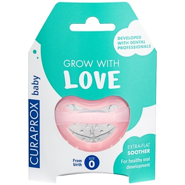 Curaprox baby sut size 0 pink Curaprox baby sut size 0 pink