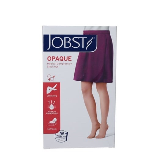 Jobst Opaque sort strømpebukser