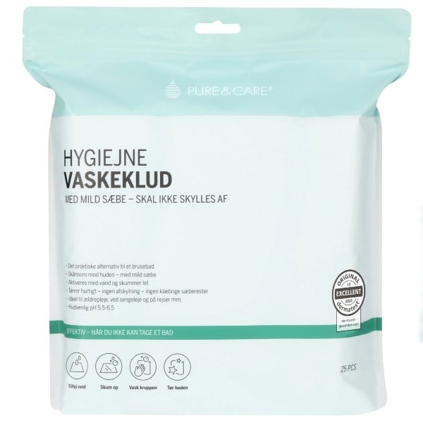 Pure & Care hygiejne vaskeklud