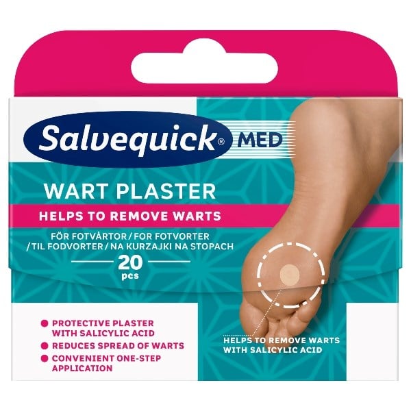 Salvequick med wart plaster Salvequick med wart plaster