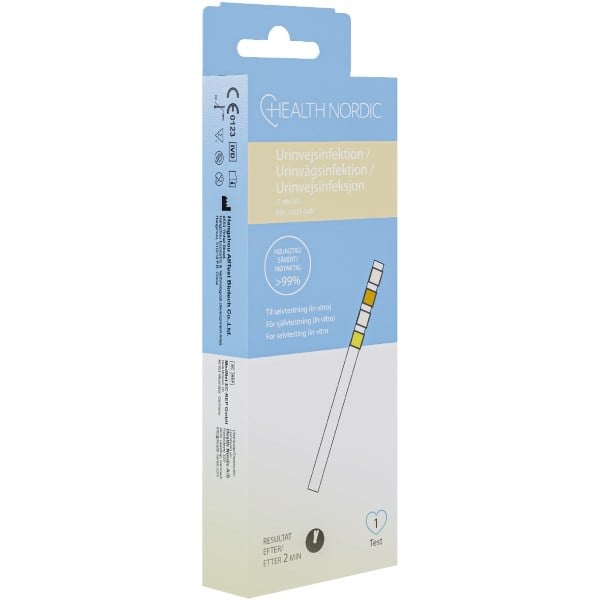 Health Nordic urinvejsinfektion hjemmetest