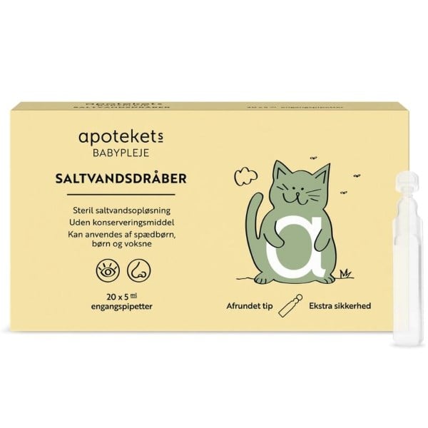 Apotekets baby saltvandsdråber Apotekets baby saltvandsdråber