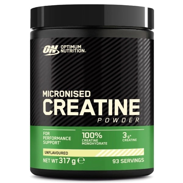 Optimum Nutrition micronised creatine powder unflavored