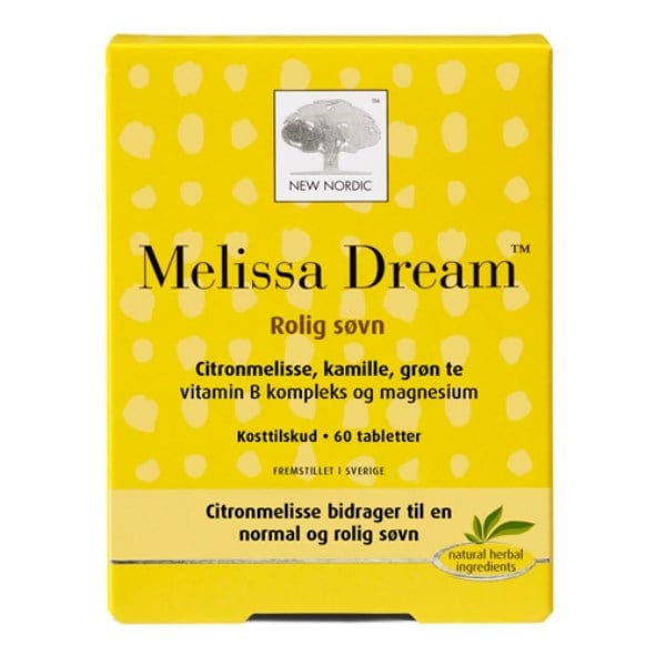 New Nordic melissa dream tabletter