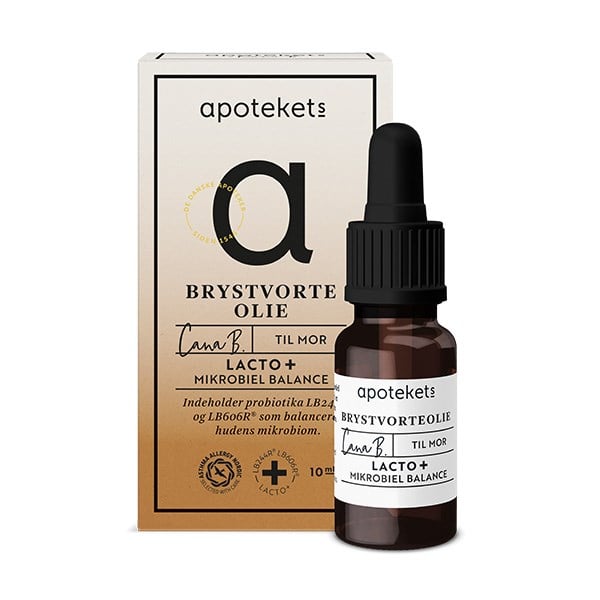 Apotekets & Cana brystvorteolie lacto+