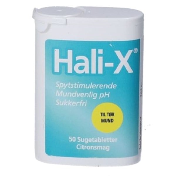 Hali-X sugetablet m. citron