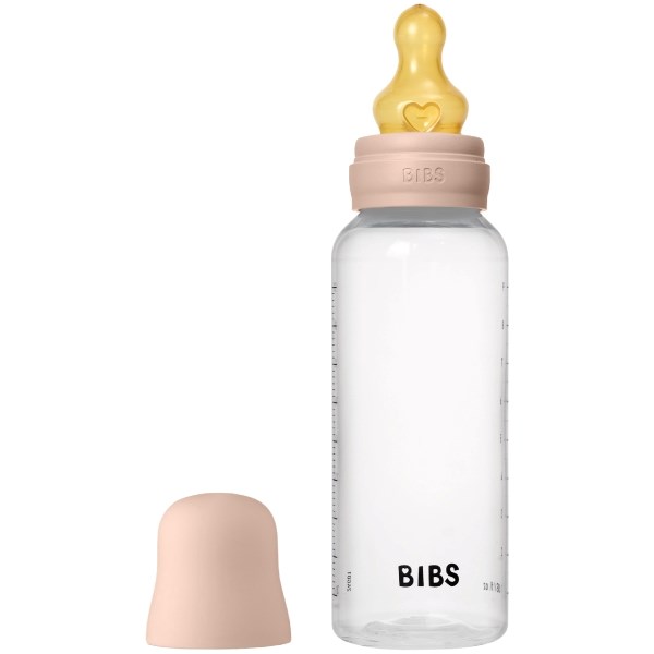 BIBS baby bottle sutteflaske blush BIBS baby bottle sutteflaske blush