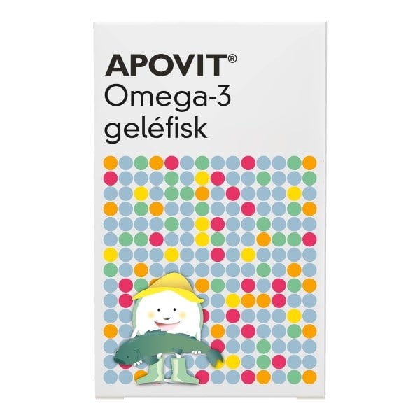 Apovit Omega-3 geléfisk