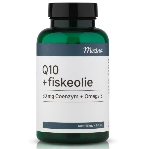 Mezina Green Q10 + fiskeolie