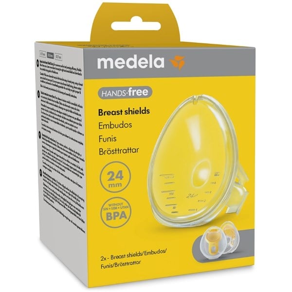 Medela hands-free brysttragt 24 mm