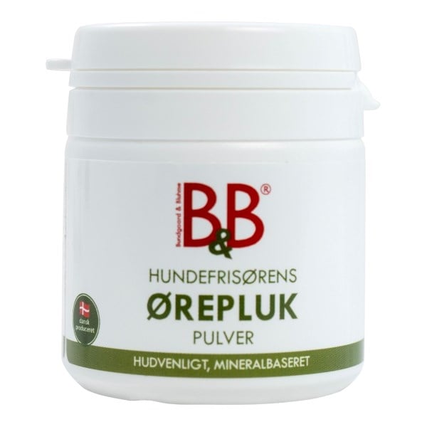 B&B ørepluk pulver