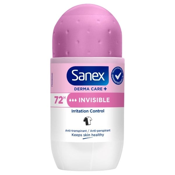 Sanex derma care+ invisible 72H deo roll-on