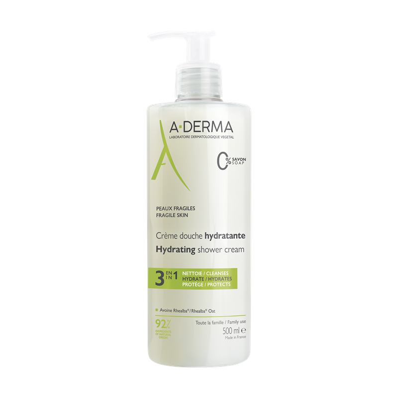 A-Derma hydrating shower cream