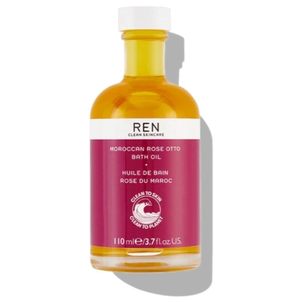 REN Moroccan rose otto bath oil