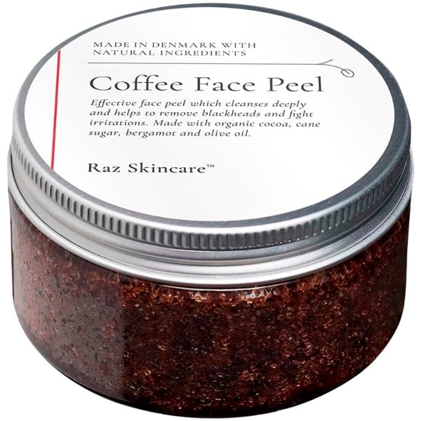 Raz Skincare coffee face peel Raz Skincare coffee face peel