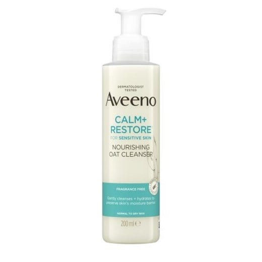 Aveeno Calm + Restore Nourishing oat cleanser