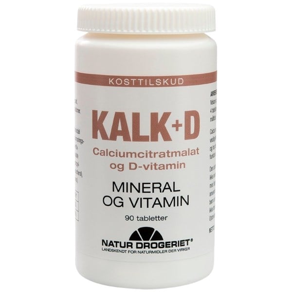 Natur Drogeriet kalk + D-vitamin