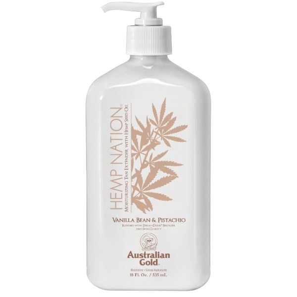 Australian Gold Hemp Nation vanilla & pistacio moisturizer