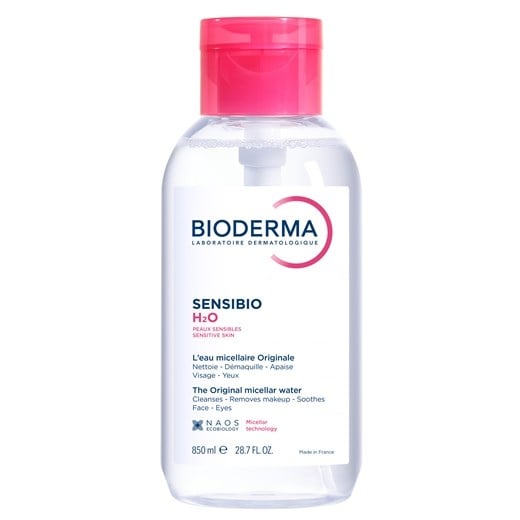 Bioderma Sensibio h2o med pumpe