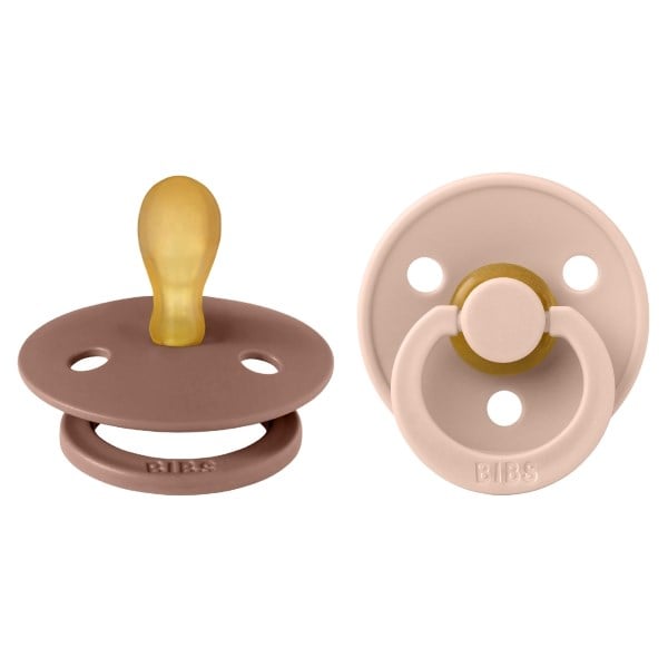 BIBS Colour size 1 woodchuck/blush